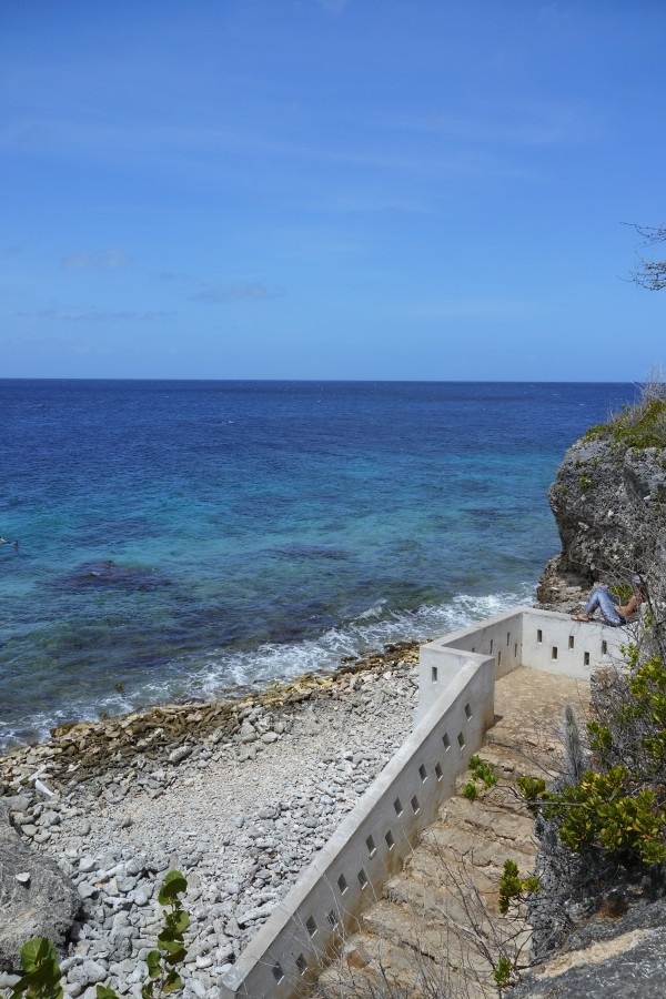Bonaire Steps by Michael Brown